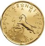 piece de 20 cent 20 centimes d'euro slovenie