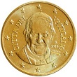 50 cents 2014 vatican pape françois