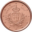 1 cent 2017 saint marin