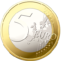 Si l'on a une pièce de 5 euros, 10 euros ou 15 euros peut-on l