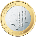 piece de 1 euro des pays-bas