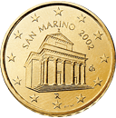 piece de 10 cent 10 centimes d'euro san marino