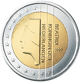 piece de 2 euros des pays-bas