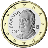 1 euro espagne 2010