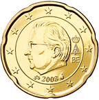 nouvelle piece de 20 cent belgique