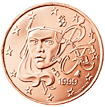 piece de 1 cent france