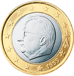 piece de 1 euro belgique