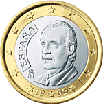 piece de 1 euro espagne