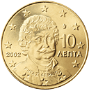 piece de 10 cent de grece