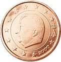 piece de 2 cent belgique