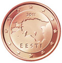 piece de 2 cent estonie de 2011