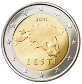 piece de 2 euros estonie