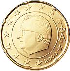 piece de 20 cent belgique