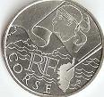 10 euros argent corse