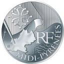 piece de 10 euros argent midi-pyrenees