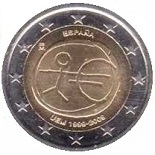 2 euro 2009 espagne  variante grandes étoiles