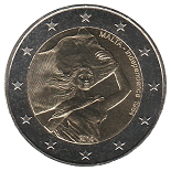 2 euro commemorative 2014 Malte 50ème anniversaire de son indépendance