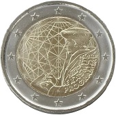 2 € euro commémorative 2022 Italie Erasmus