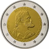 monaco 2 euro coin 2024