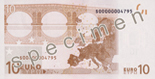 billet de 10 euros verso