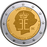 2 euros commemorative belgique 2012