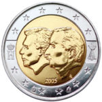 2 euros commemorative belgique 2005