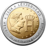 2 euros commemorative 2004 luxembourg