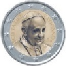1 euro 2014 vatican pape francois
