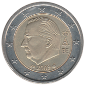 2 euros 2009 belgique