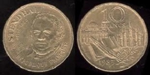 10 francs stendhal 1983 commémorative