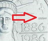 100 francs 1986 essai liberté