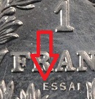 1 franc essai 1989