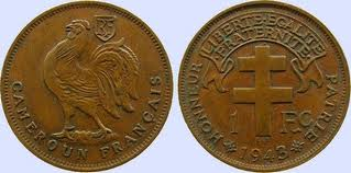 1 francs 1943 Cameroun Français