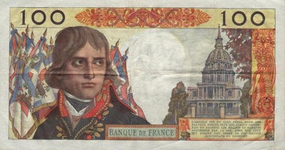 billet de 100 NF Bonaparte 1960