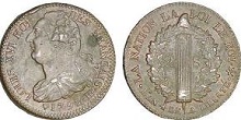 2 sols francais 1792