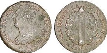 2 sols louis XVI