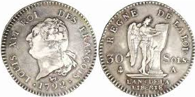 30 sols francois 1793