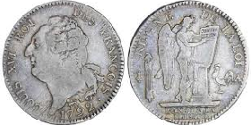 écu de 6 livres 1792 francois