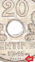 20 centimes 1941 ESSAI