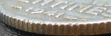 20 centimes 1941 tranche avec cannelures larges