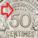 50 centimes 1941 essai
