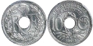 10 centimes 19014 Lindauer