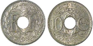 10 centimes 1918 Lindauer