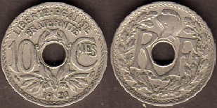 10 centimes 1931 Lindauer