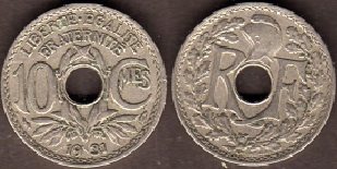 10 centimes 1931 Lindauer