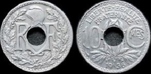 10 centimes 1936 Lindauer