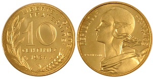 10 centimes 1984 marianne