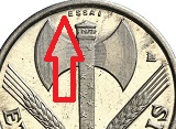50 centimes 1942 essai