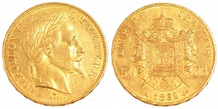 50 francs 1862 napoléon