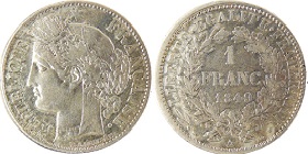 1 franc 1849 cérès